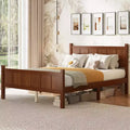 Twin Size Flat Panel Bed with Headboard & Footboard