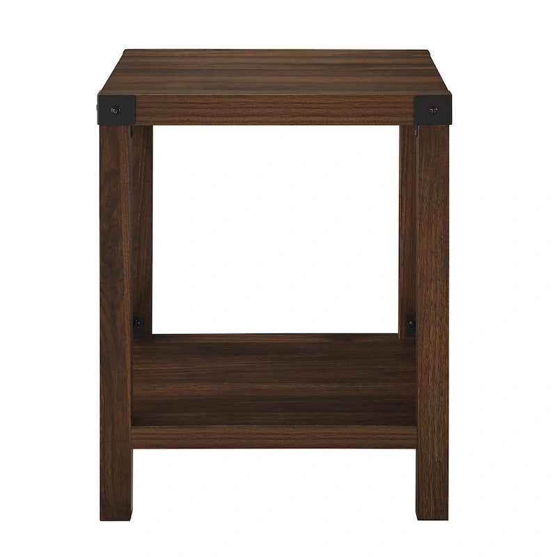 Table d'appoint Middlebrook Kujawa 18 pouces avec pieds en X