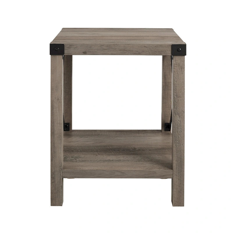 Table d'appoint Middlebrook Kujawa 18 pouces avec pieds en X
