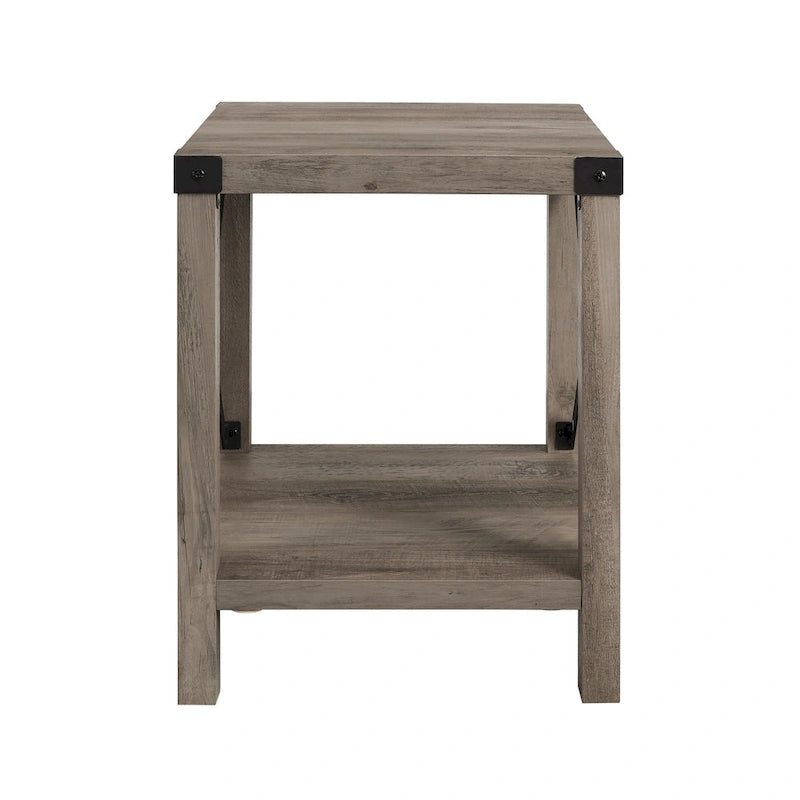 Table d'appoint Middlebrook Kujawa 18 pouces avec pieds en X