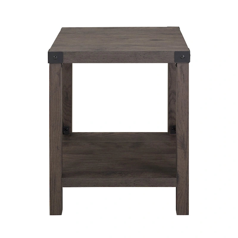 Table d'appoint Middlebrook Kujawa 18 pouces avec pieds en X