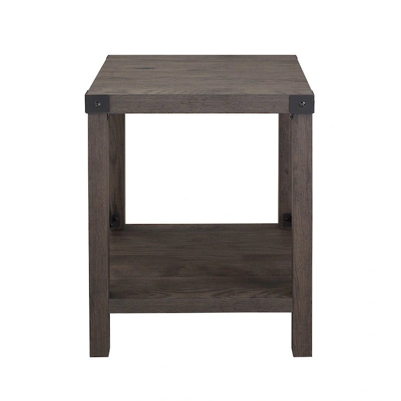 Table d'appoint Middlebrook Kujawa 18 pouces avec pieds en X