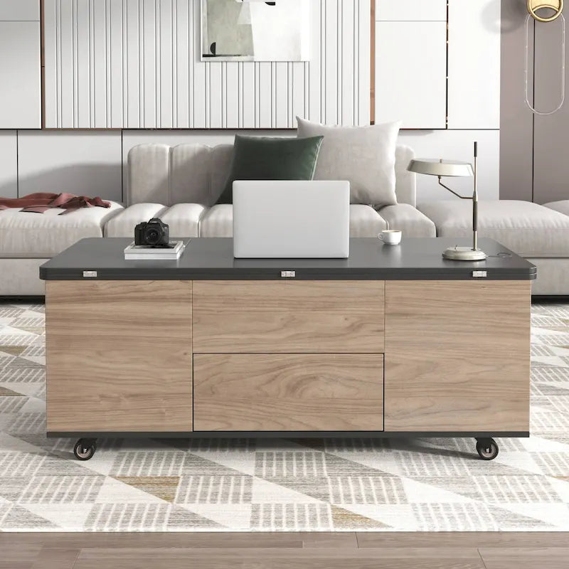 Table basse relevable moderne