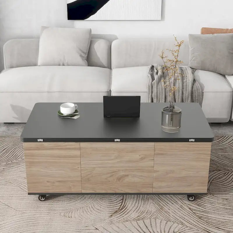 Table basse relevable moderne
