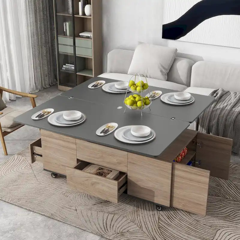 Table basse relevable moderne