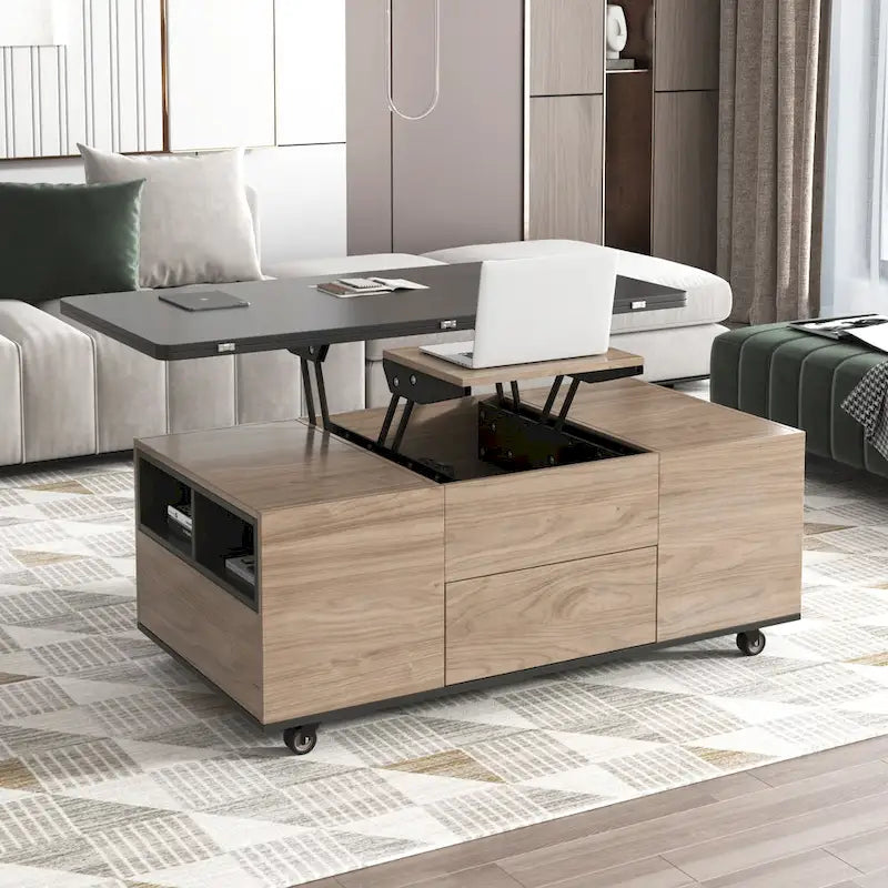 Table basse relevable moderne