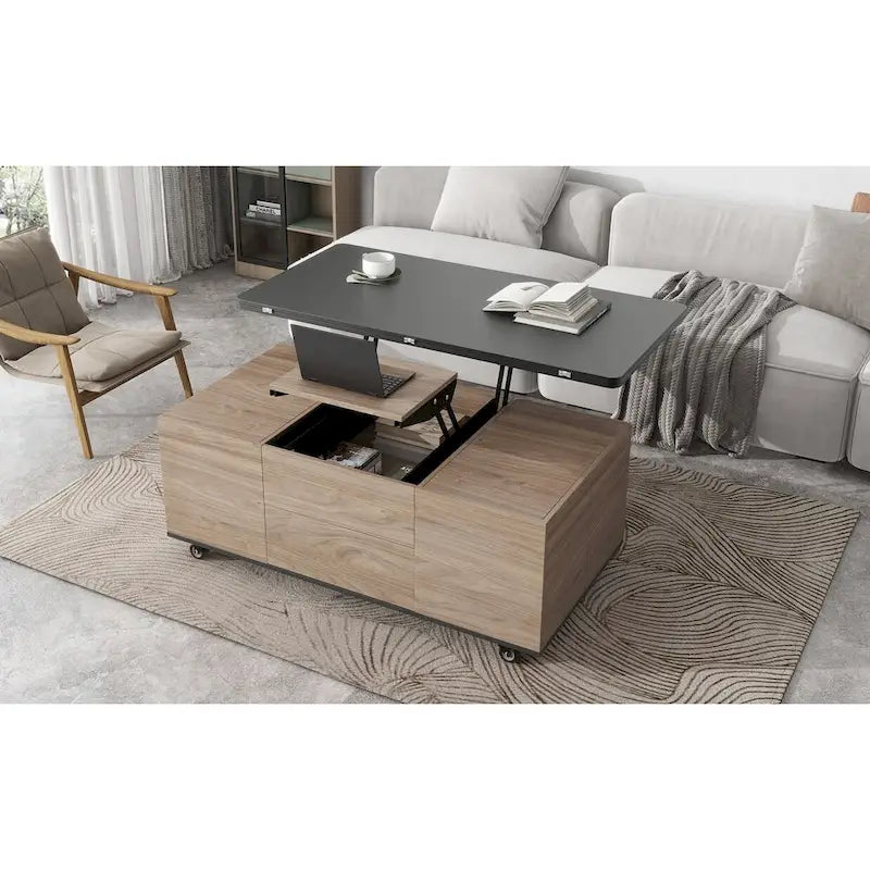Table basse relevable moderne