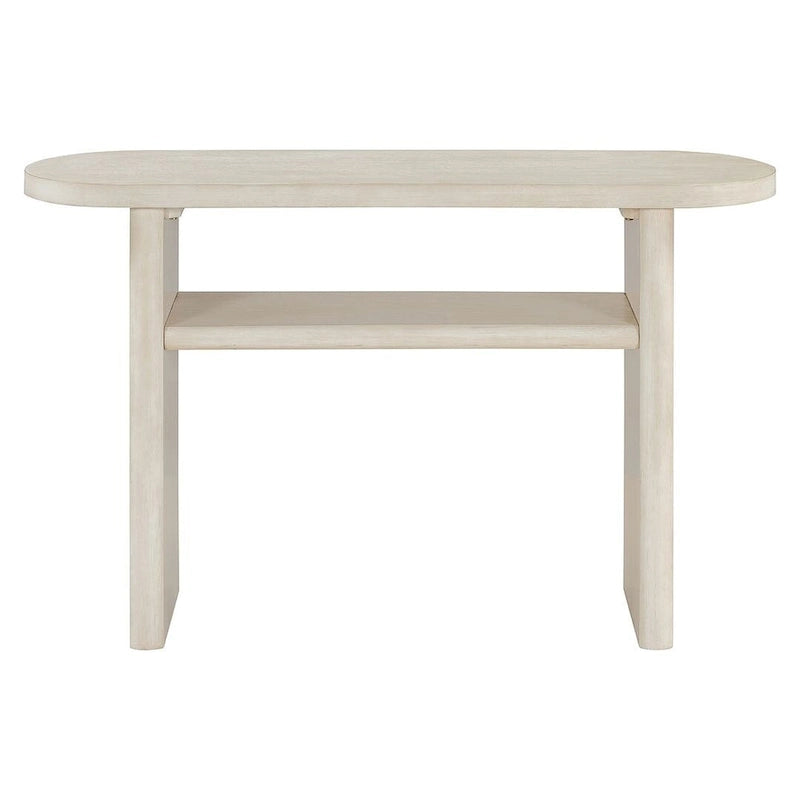 47.80 Table console en bois moderne avec étagère