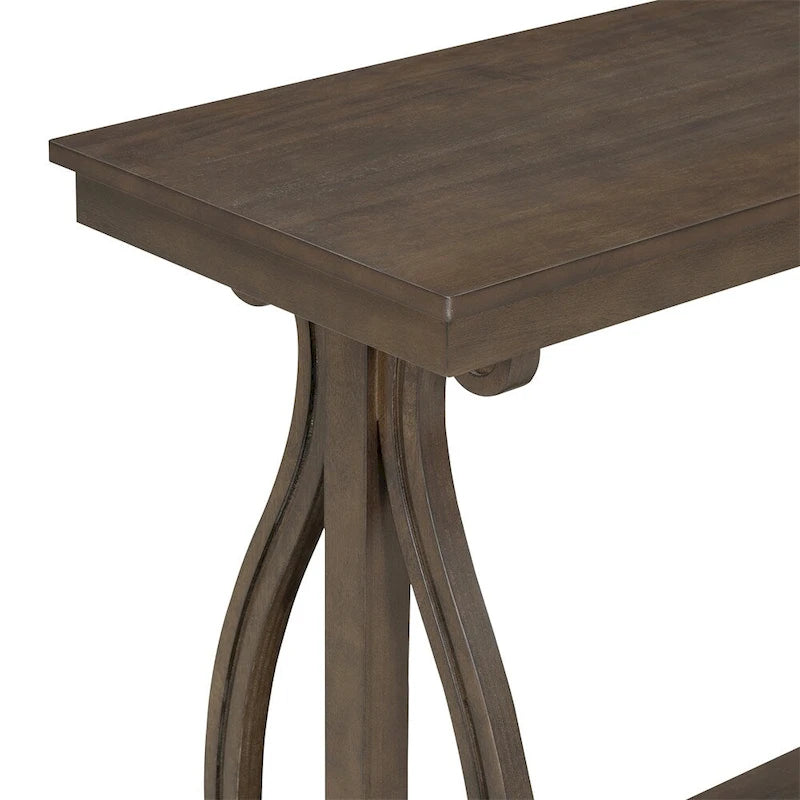 Console rustique vintage de 48 pouces, table d'entrée de style ferme