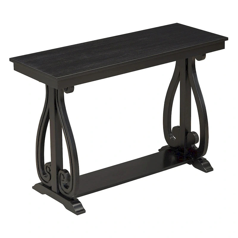 Console rustique vintage de 48 pouces, table d'entrée de style ferme
