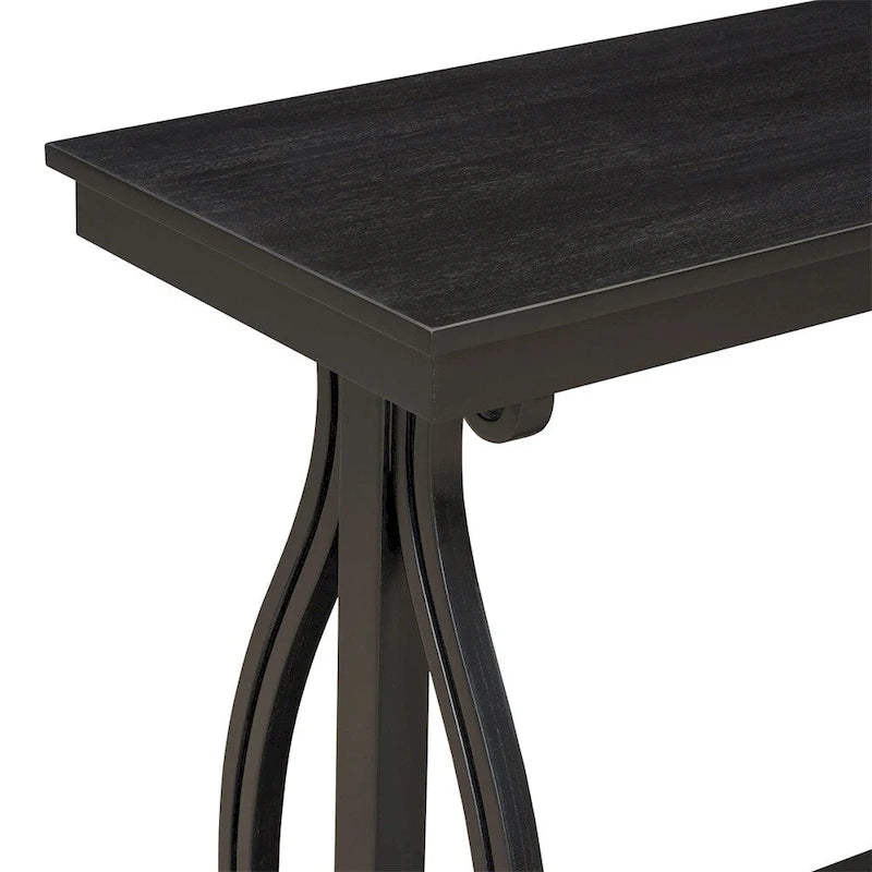 Console rustique vintage de 48 pouces, table d'entrée de style ferme
