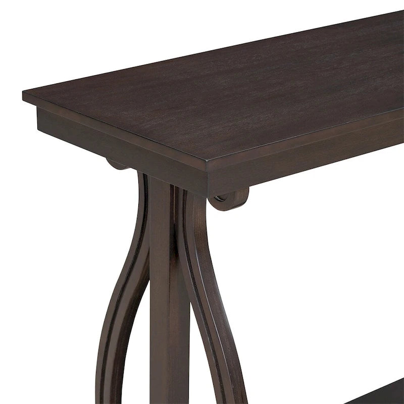 Console rustique vintage de 48 pouces, table d'entrée de style ferme