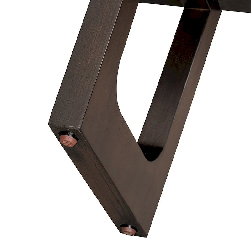 Console Rétro Élégante avec Plateau Effet Marbre et Rangement Polyvalent
