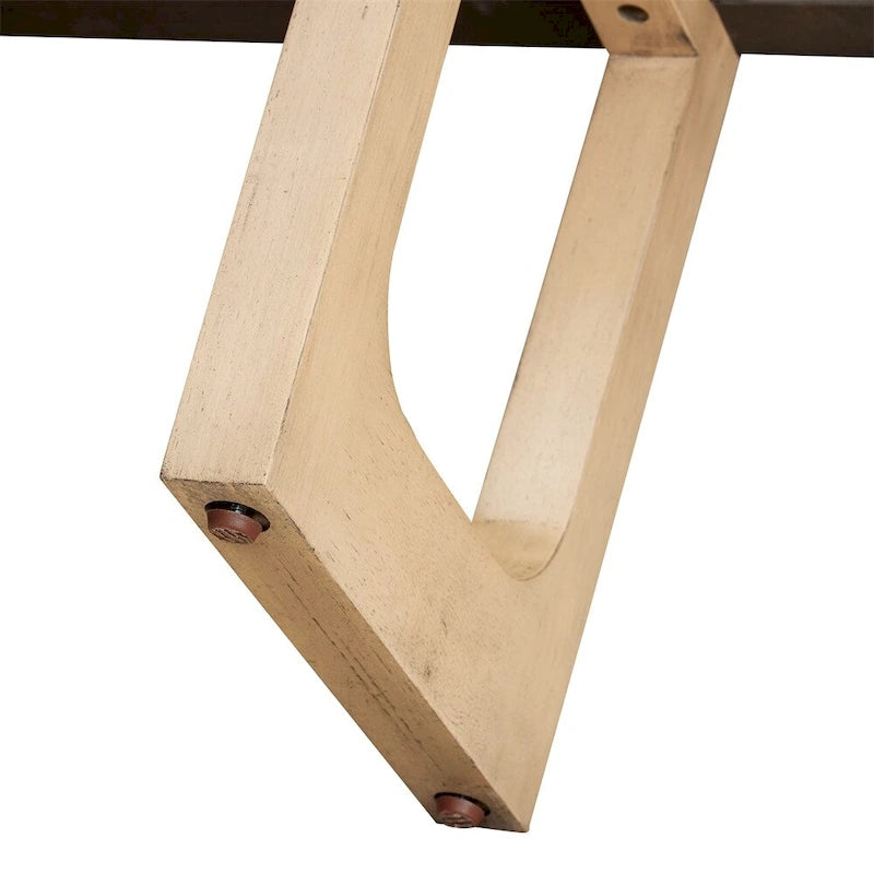 Console Rétro Élégante avec Plateau Effet Marbre et Rangement Polyvalent