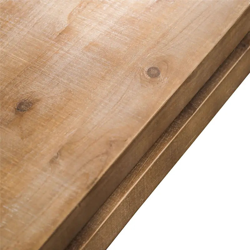 Table basse moderne, table basse en bois, table basse rectangulaire pour salon, 120,9 cm L x 60 cm l x 41,4 cm H