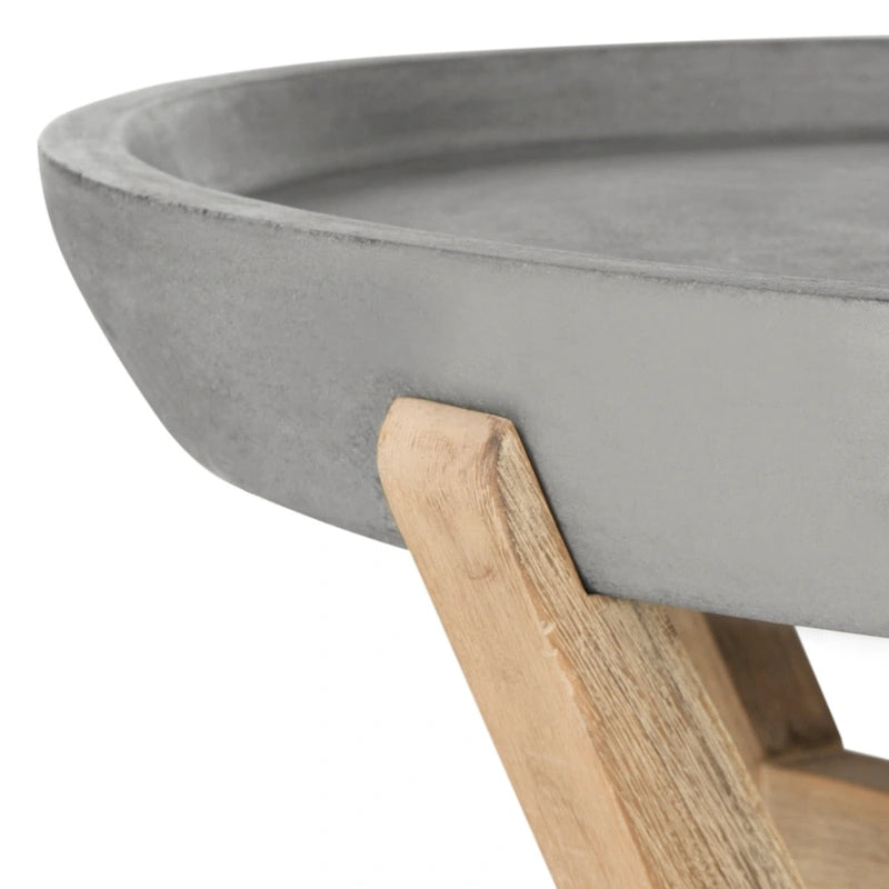 Table basse d'intérieur/extérieur Gwladys de SAFAVIEH - 33,4 x 33,4 x 18,1 - 33L x 33P x 18H