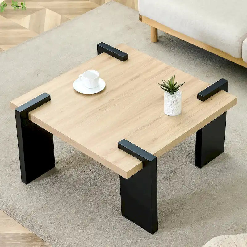 Table basse moderne en MDF, durable et élégante, mobilier de salon