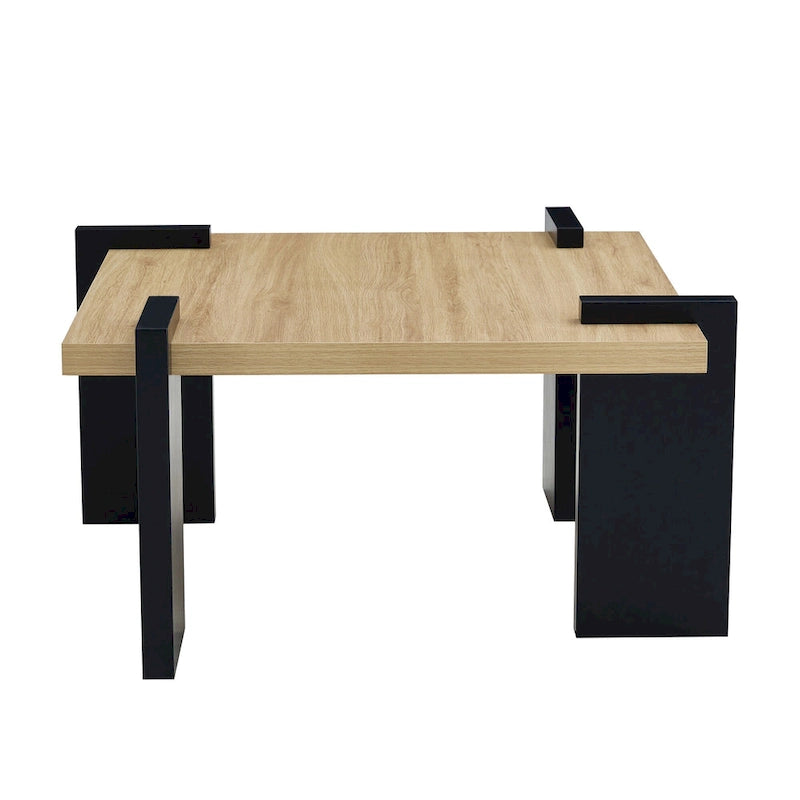 Table basse moderne en MDF, durable et élégante, mobilier de salon