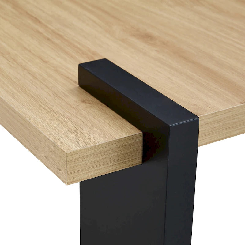 Table basse moderne en MDF, durable et élégante, mobilier de salon
