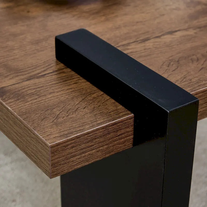 Table basse moderne en MDF, durable et élégante, mobilier de salon