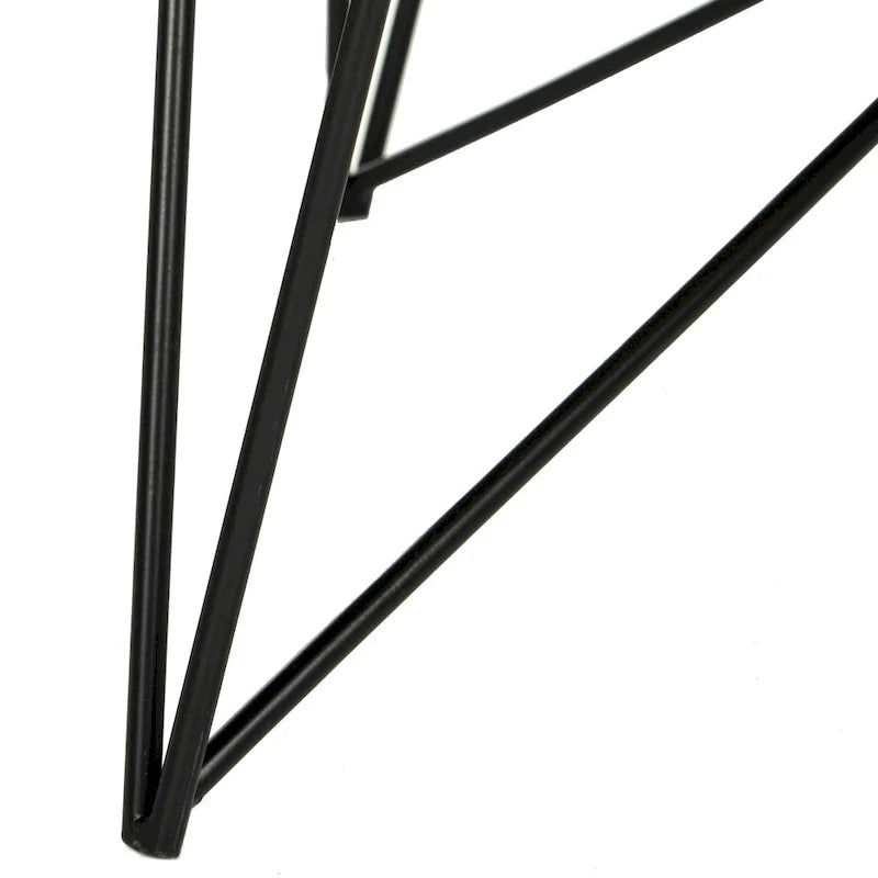 Table basse Safavieh Mid-Century Modern Maris gris clair/noir - 34 larg. x 34 prof. x 14 haut.