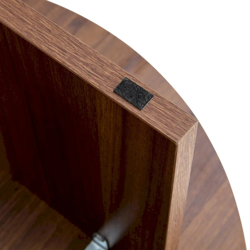 Table basse ronde moderne en MDF, table de salon durable
