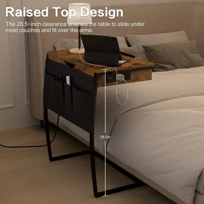 Tables de service TV – 23,6P x 15,75L x 28,5H