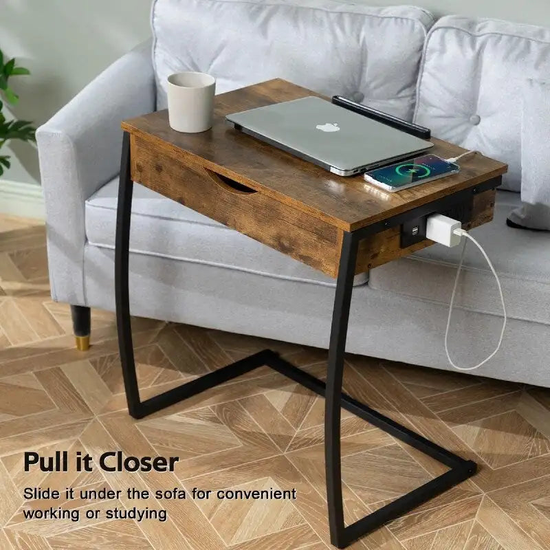 Tables de service TV – 23,6P x 15,75L x 28,5H