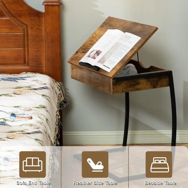 Tables de service TV – 23,6P x 15,75L x 28,5H