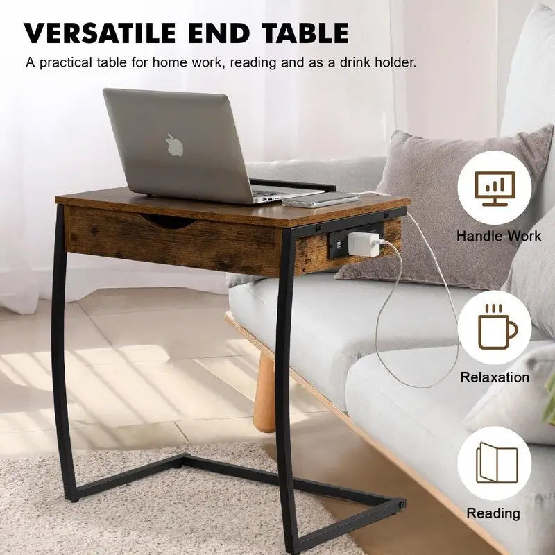 Tables de service TV – 23,6P x 15,75L x 28,5H