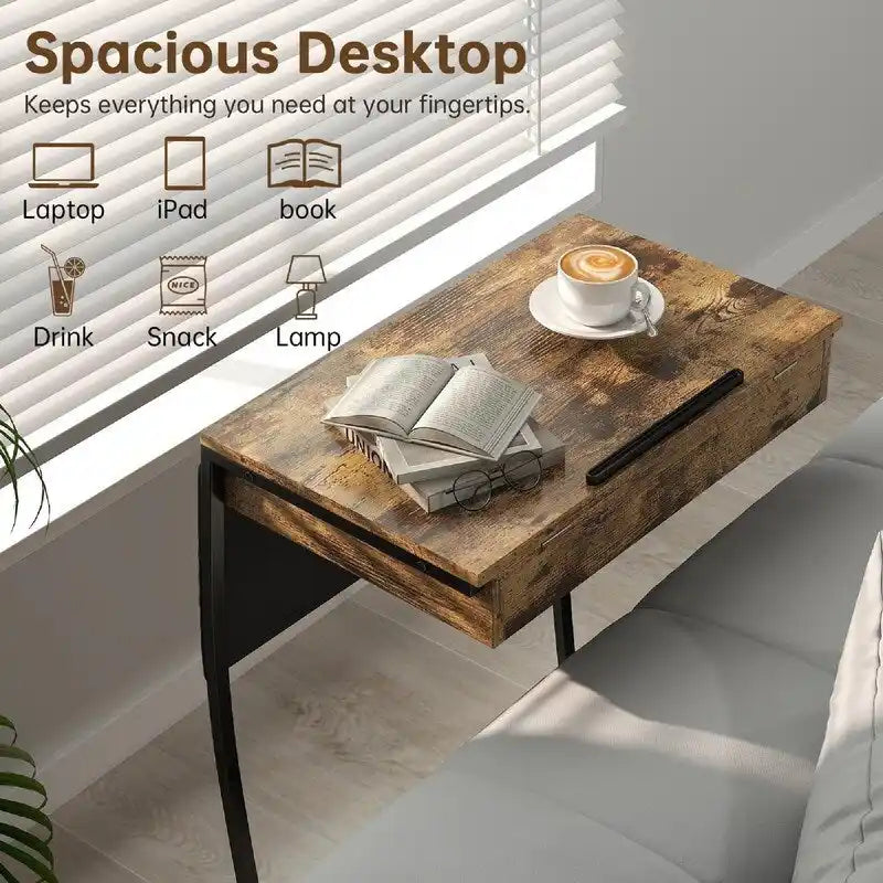 Tables de service TV – 23,6P x 15,75L x 28,5H