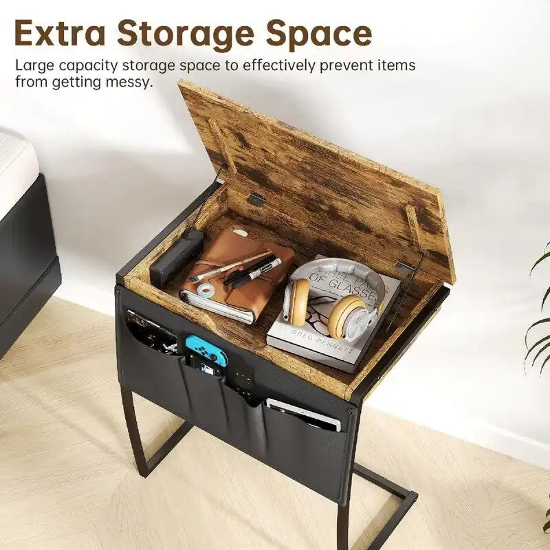 Tables de service TV – 23,6P x 15,75L x 28,5H