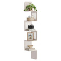 Étagère d'angle à 5 niveaux - 20 P x 20 L x 126 H cm