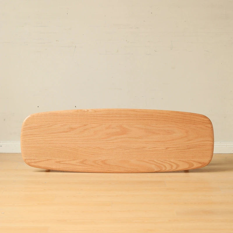 Christopher Knight Home - Table basse en chêne massif Hudson avec étagère de rangement pour salon et bureau à domicile