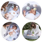 Lit d'appoint et nid douillet portable pour bébé