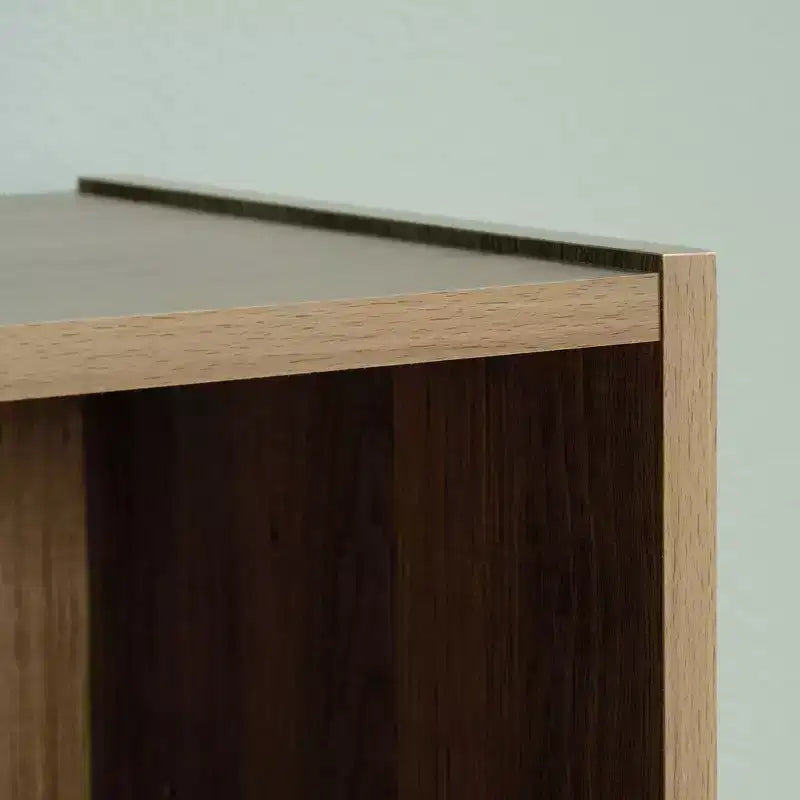 35" 3-Shelf Bookshelf Brown