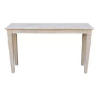 Console en bois massif