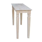 Console en bois massif