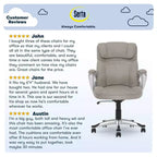 Fauteuil de bureau en tissu