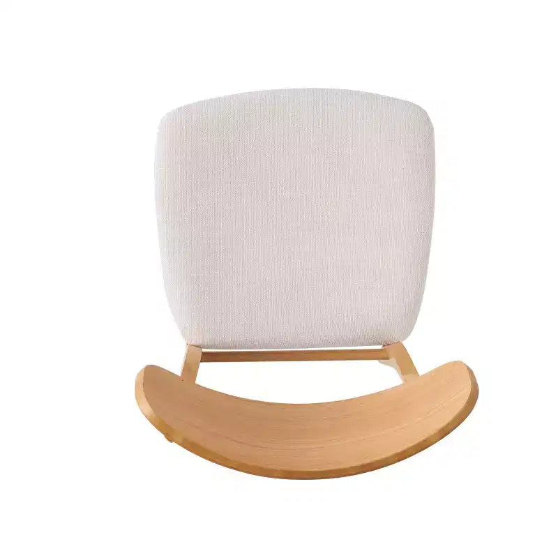Set of 2 Mid-Century Modern Dining Chairs with Padded Seats