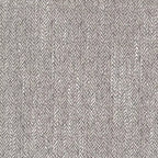 Grand banc de rangement avec clous décoratifs, tissu en lin
