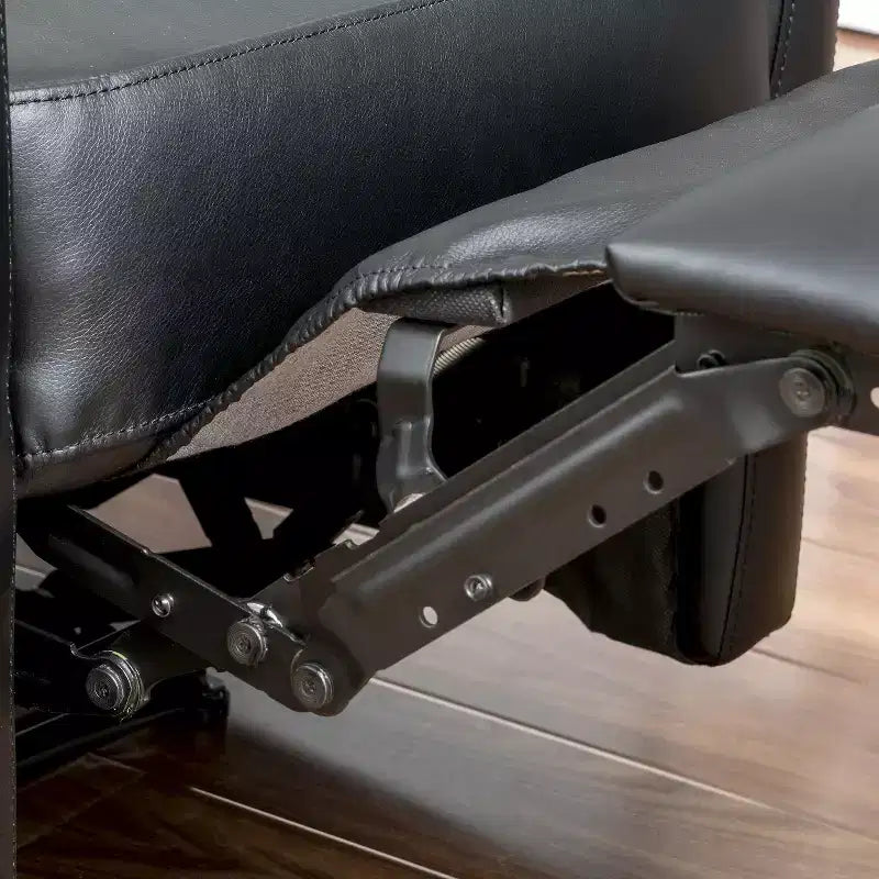 Faux Leather Recliner Club Chair
