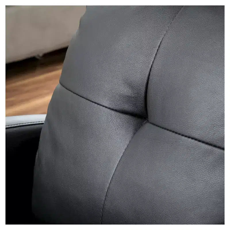 Faux Leather Recliner Club Chair