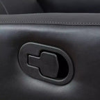 Fauteuil club inclinable en similicuir