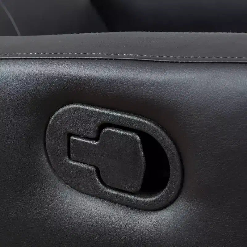 Faux Leather Recliner Club Chair