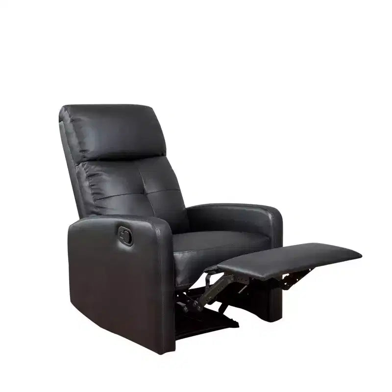 Faux Leather Recliner Club Chair