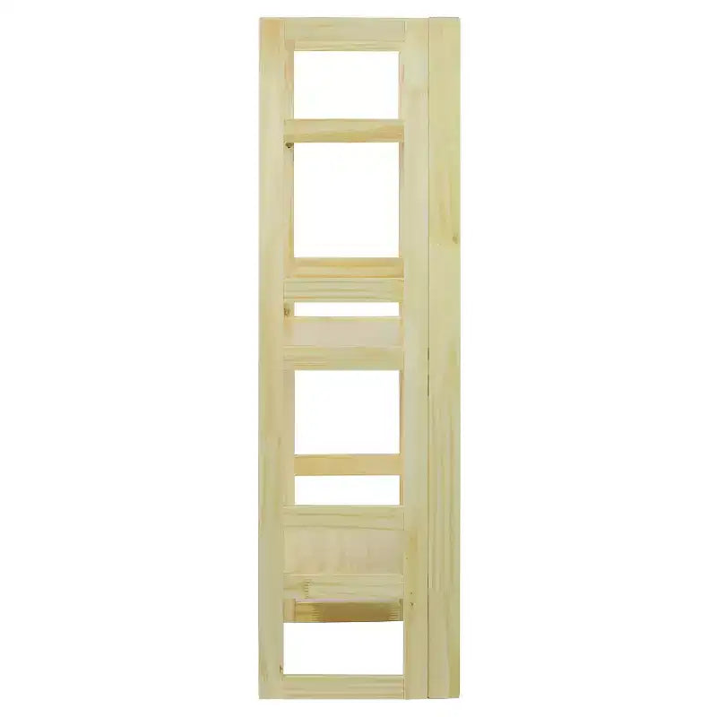 37" Folding 3-Shelf Bookcase