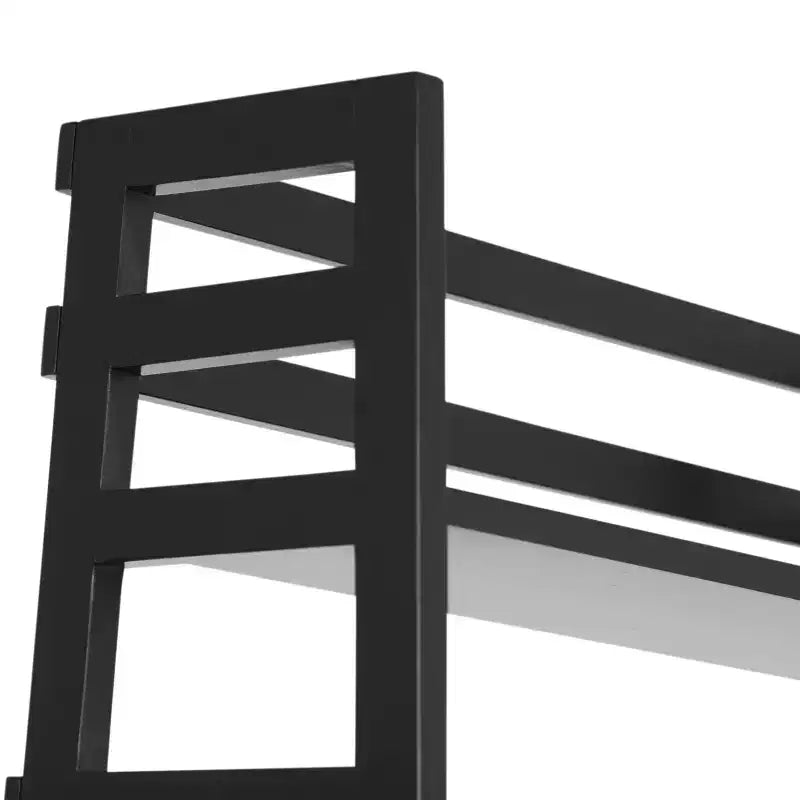 63"x30" Farmhouse Ladder Shelf Bookcase