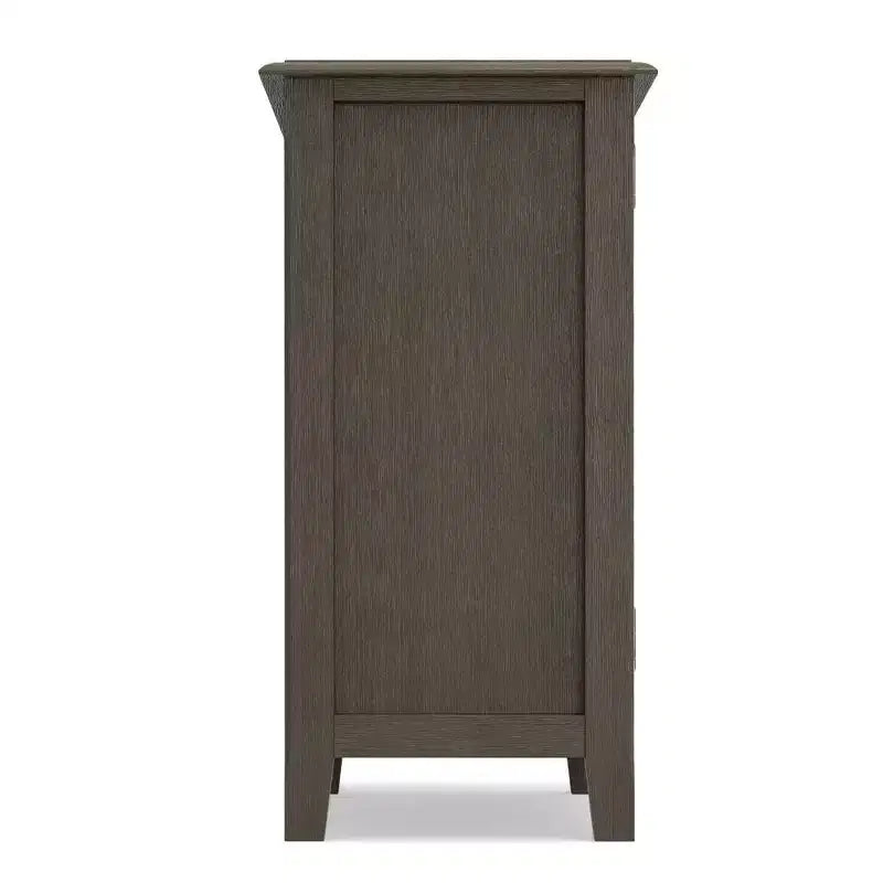 Low Storage Cabinet with 2 Doors and Adjustable Shelves