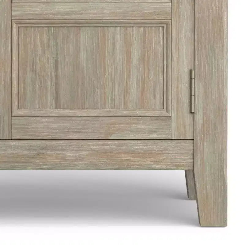 Low Storage Cabinet with 2 Doors and Adjustable Shelves
